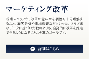 マーケティング改革